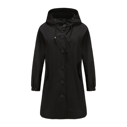 Veste De Pluie Pour Femme | Style Classique | À Capuche