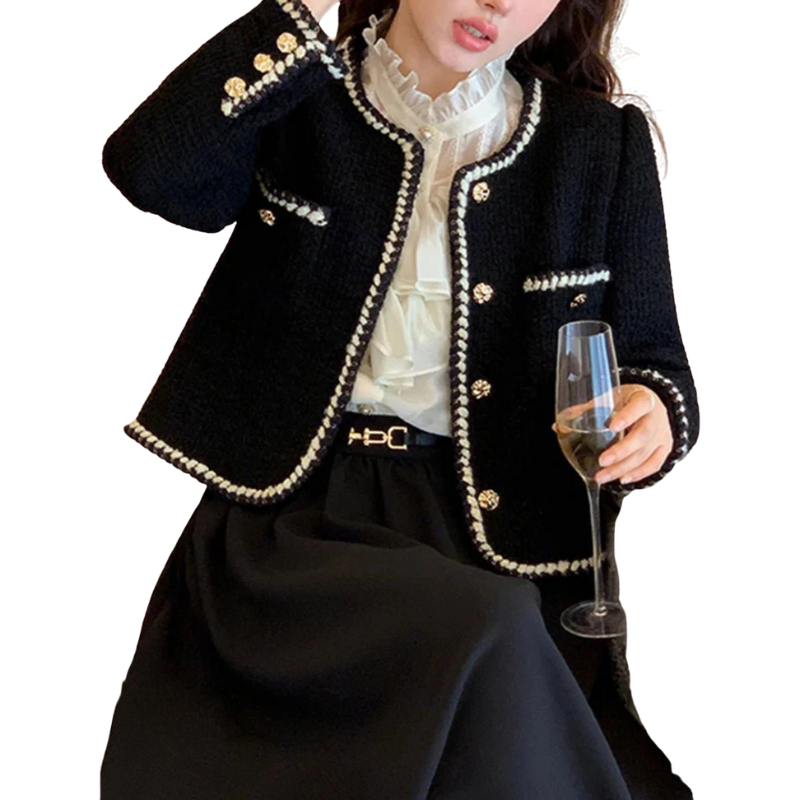 Veste femme style vintage | fermeture à boutons | coupe classique