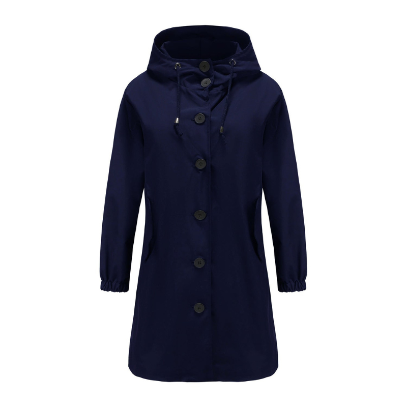 Veste De Pluie Pour Femme | Style Classique | À Capuche