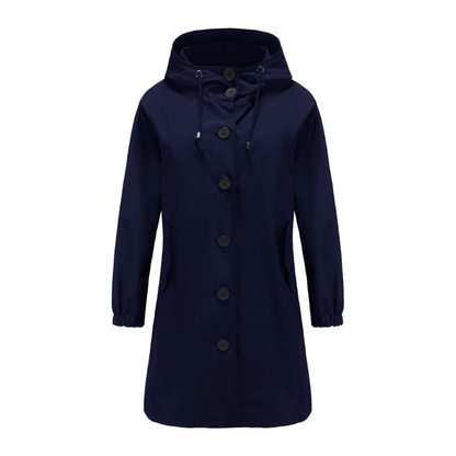 Veste De Pluie Pour Femme | Style Classique | À Capuche