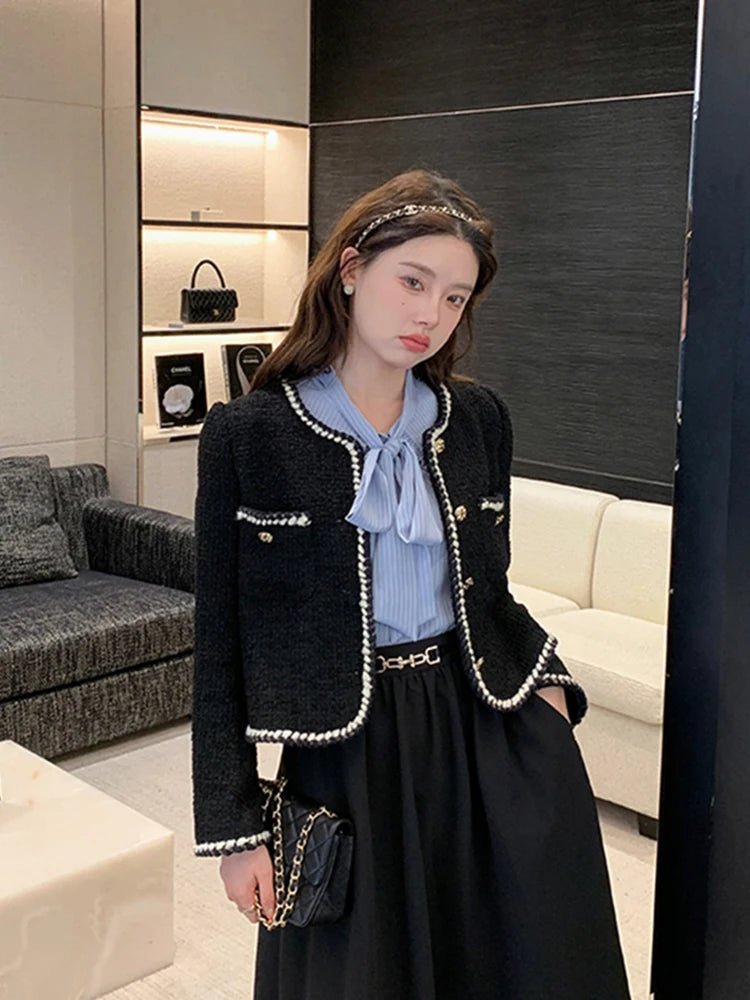 Blazer Evelyn Femme | Tweed Vintage, Coupe Ajustée