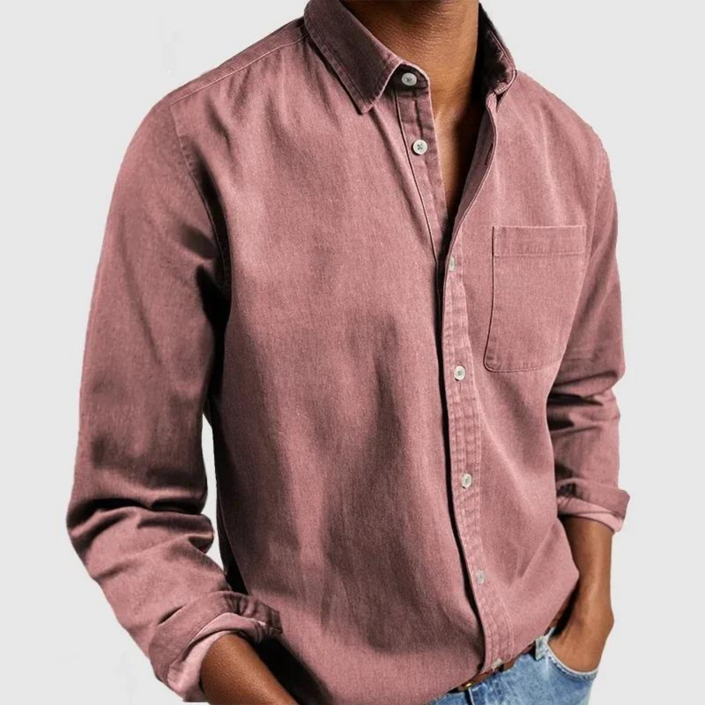 Chemise homme | coupe classique avec poche poitrine