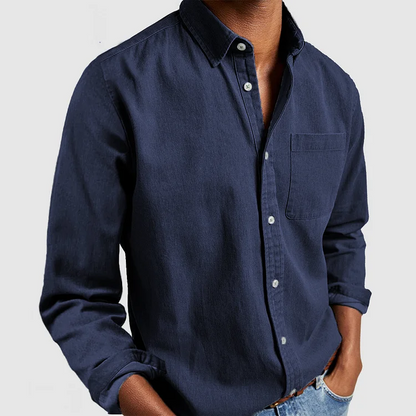 Chemise homme | coupe classique avec poche poitrine
