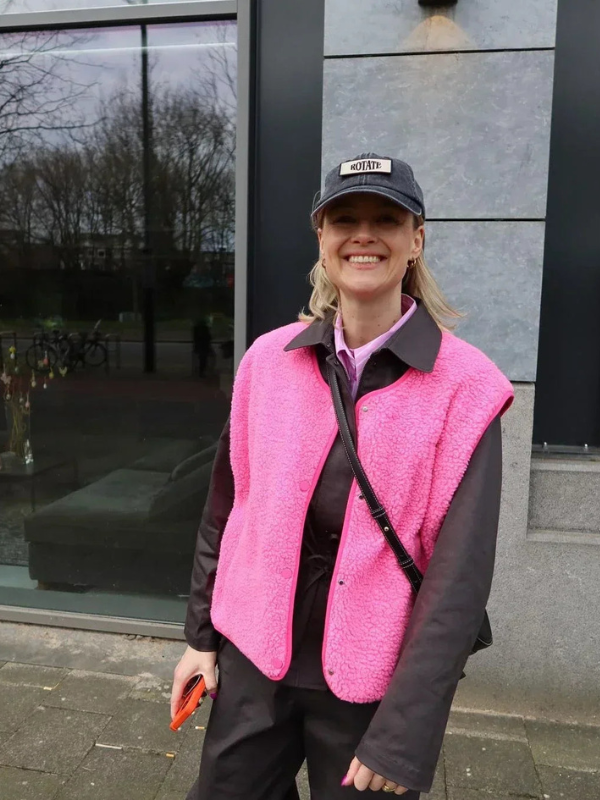 Gilet en polaire pour femme | sans manches | zip devant