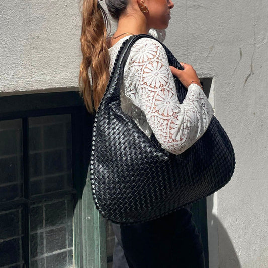 Gina Sac Bandoulière Femme | Tissé, Spacieux et Élégant
