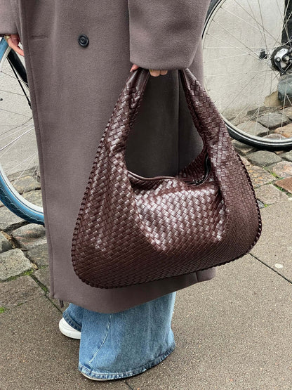 Gina Sac Bandoulière Femme | Tissé, Spacieux et Élégant