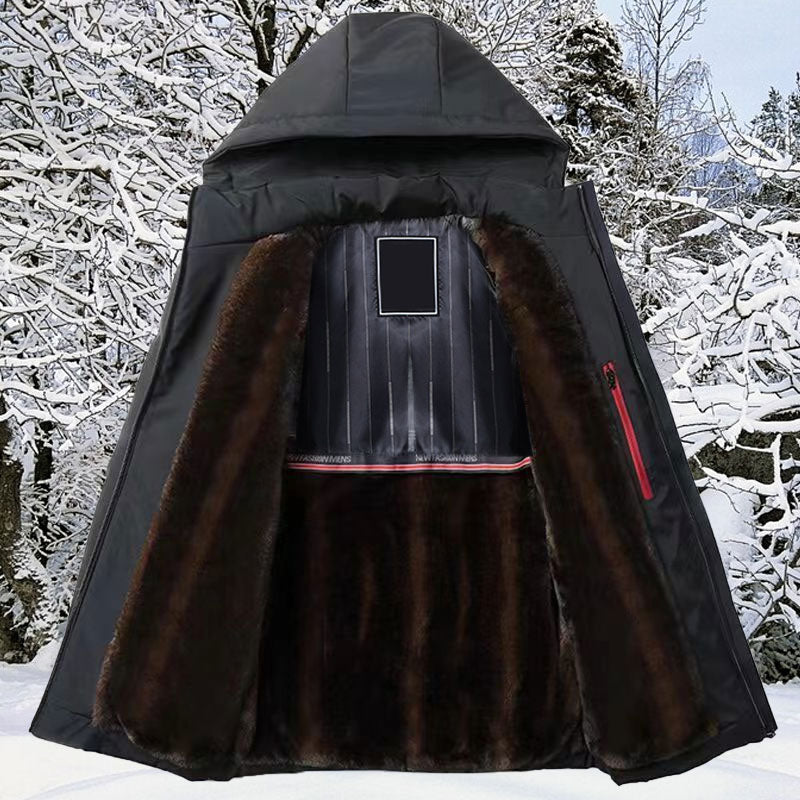 Liam Veste Homme | Doublure Chaude, Résistante aux Intempéries