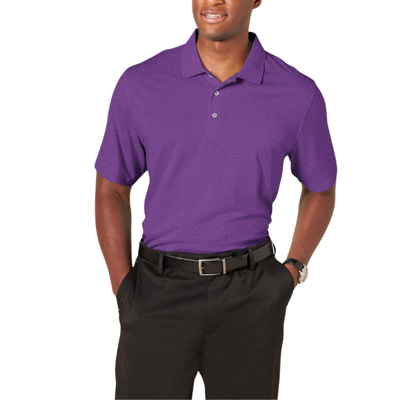 Maillot à Col pour Homme | Coupe Standard avec Tissu Régulant l'Humidité et Col Traditionnel