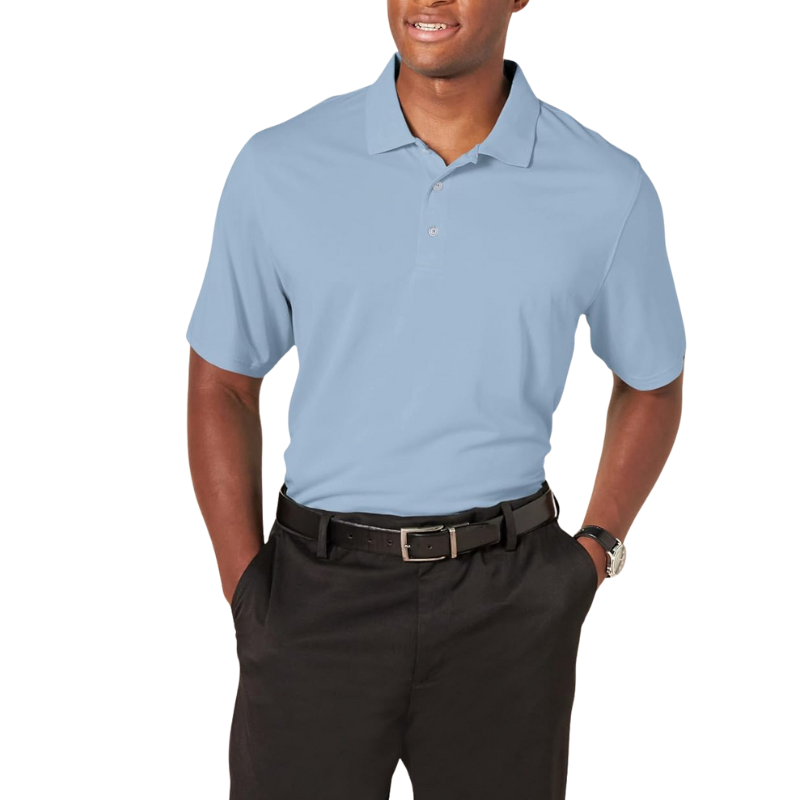 Maillot à Col pour Homme | Coupe Standard avec Tissu Régulant l'Humidité et Col Traditionnel