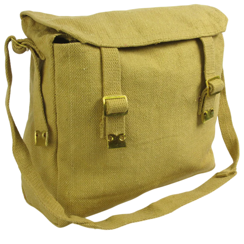 Sac de Camp en Toile | Configuration Militaire avec Sangle Ajustable pour l’Activité Journalière