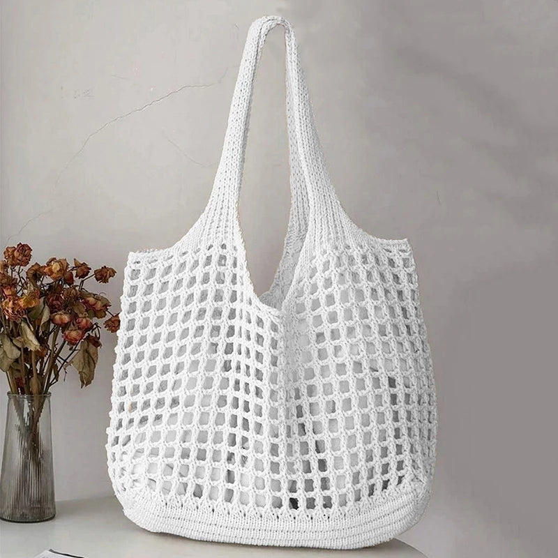 Soleil Sac Femme Fourre Tout | Crochet Élégant, Grande Capacité