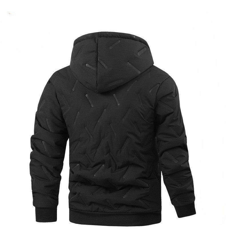 Teddy Veste Hiver Homme | Doublure Isolante en Graphène, Capuche Pratique