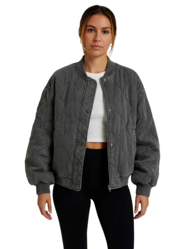 Veste Ample De Transition Pour Femme | Coupe Large | Style Moderne Et Décontracté