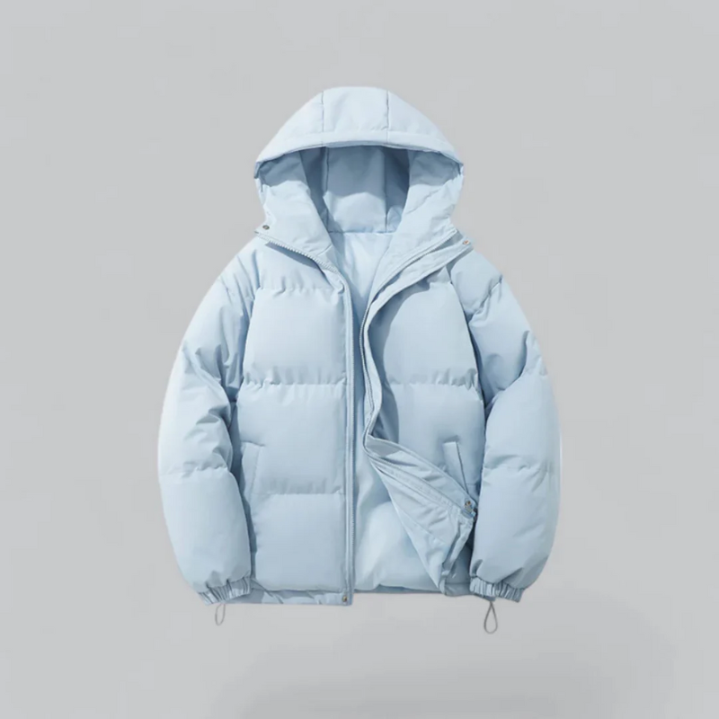 Veste Duvet d’Hiver Unisexe | Conception Classique | Fermeture Éclair & Capuche
