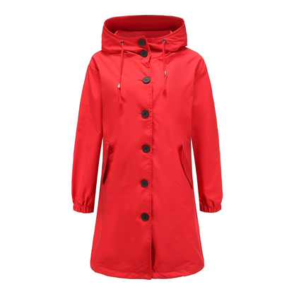 Veste De Pluie Pour Femme | Style Classique | À Capuche